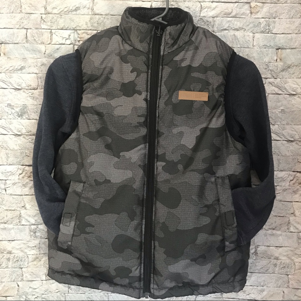 [Buffalo David Bitton] Reversible Vest & Tee Combo
